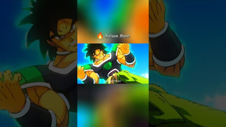 Broly: The Legendary Saiyan Beast | Dragon Ball Z #anime #dragonball #animeedit #broly