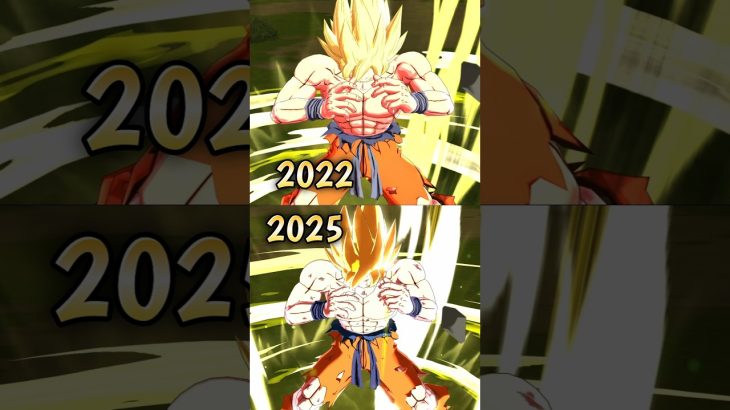 Cooler Movie Goku in 2022 vs 2025 !!! #shorts