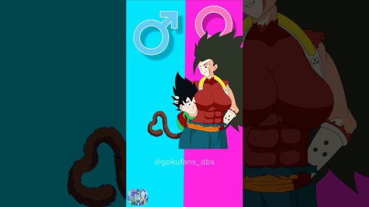 Dragon ball Character in Gender Bender 💞 #shorts #dbs #goku #dragonball
