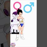 Dragon ball Character in Gender bender swap 🔥 #shorts #dbs #goku #dragonball