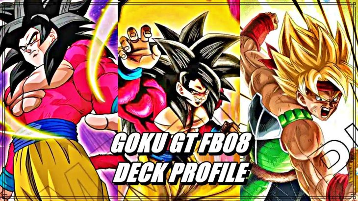Dragonball Super Fusion World ⚫️FB08 Goku: GT deck profile