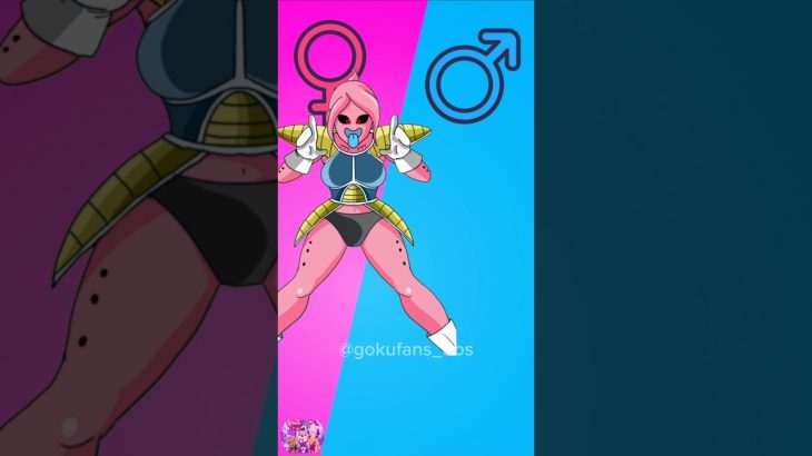 Dragonball Z Character in Fusion Genderbender #shorts #dbs #goku #dragonball