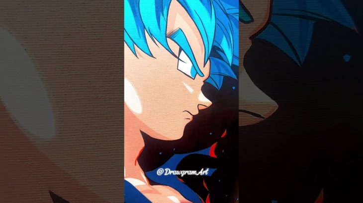 Drawing Goku 🔥 Ultra Instinct | Dragon Ball Anime Art #Goku #DragonBall #DragonBallZ