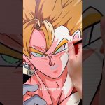 Drawing Vegito 🔥 Ultimate Fusion #DragonBall Anime Art #Vegito #VegitoBlue #SuperVegito