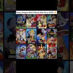 Every Dragon Ball Z Movie Was Pure HYPE 🔥 #dragonball  #anime