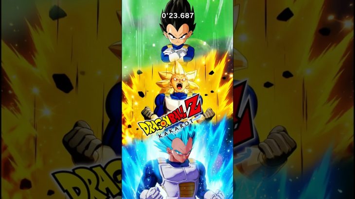 Every Playable Vegeta Transformation in DBZ Kakarot 🔥 #dragonball