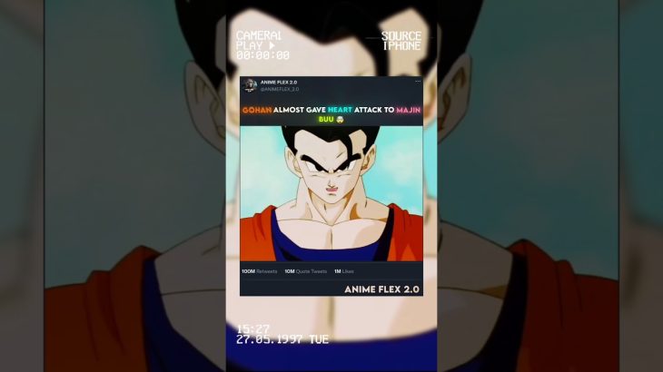 GOHAN LOOKS LIKE GOKU🤯#dragonballz #dragonball #dbd #dbs #gohan #shorts