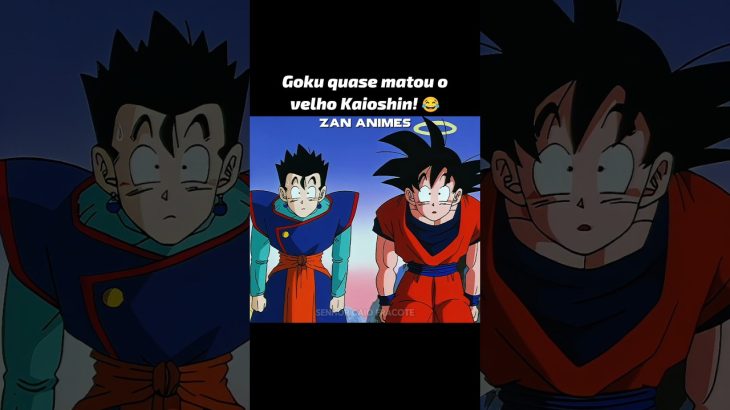 GOKU QUASE MATOU O VELHO KAIOSHIN!  #dragonball #shorts