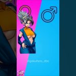 Gender swap Dragon ball Character 🔥 #shorts #dbs #goku #dragonball