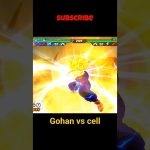 🔥 Gohan vs Cell Final Fight | Dragon Ball Z Budokai Tenkaichi 3 #shorts