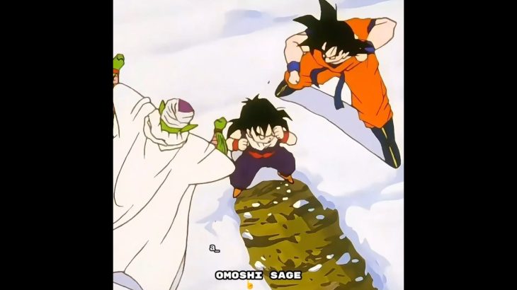 Gohan’s training with Goku and Piccolo begins: Part 2. #dragoball #goku #dbz #dbs #dragonballz