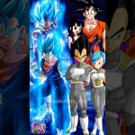 Goku & Vegeta Family VS Gogeta Vegito #shorts #dbs #goku #dragonball
