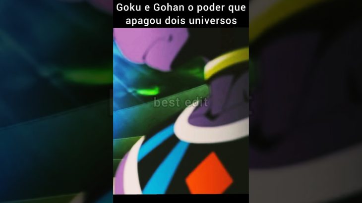 Goku and Gohan the power that erased two universes. #dragoball #dragoball #dragonball #anime