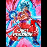 Goku can’t  Use kaoiken with ssj Blue #dragonball #goku