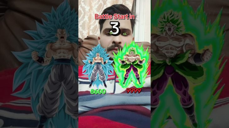 Goku vs broly 🤯 #dragonballsuper #shortsfeed #goku #dragonball #broly