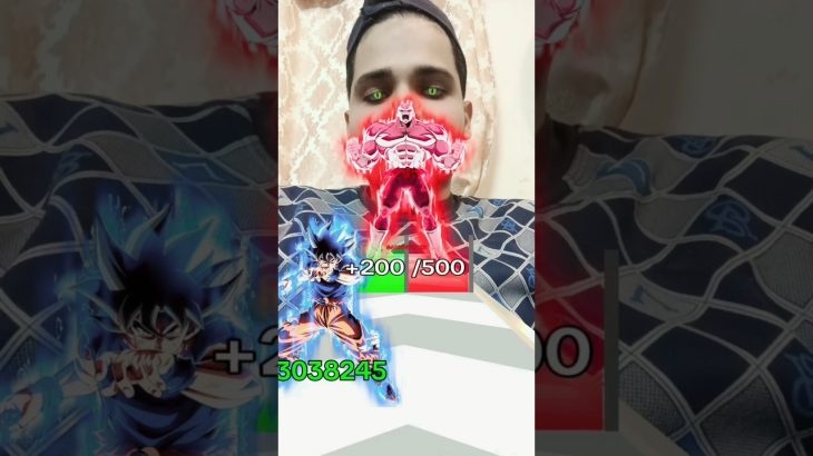 Goku vs jiren 🤯 #dragonballsuper #shortsfeed #goku #dragonball #jiren