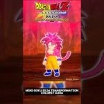 Mini Goku SSJ4 Transformation Coldest Aura | Dragon Ball Z Kakarot – #Shorts #Goku #SSJ4