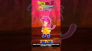 Mini Goku SSJ4 Transformation Coldest Aura | Dragon Ball Z Kakarot – #Shorts #Goku #SSJ4