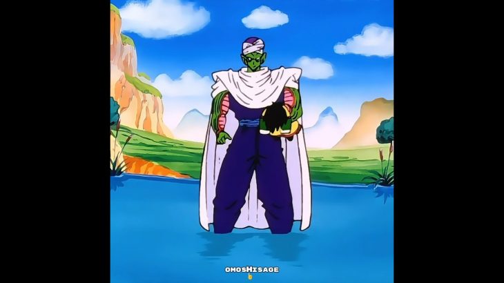 Piccolo Trains Gohan: Part 1. #dragonball #goku #dragonballz #dragoballsuper
