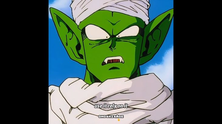 Piccolo Trains Gohan: Part 8. #dragonball #goku #dragonballz #dragoballsuper