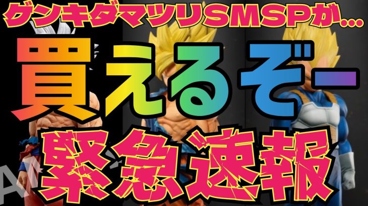 【緊急速報】SMSPが買えるぞーーーーー！！！！！！嬉しすぎる決定　ドラゴンボール　フィギュア　ゲンキダマツリ　孫悟空　ベジータ　鳥山明　最新情報　一番くじ　ラストワン　相場　