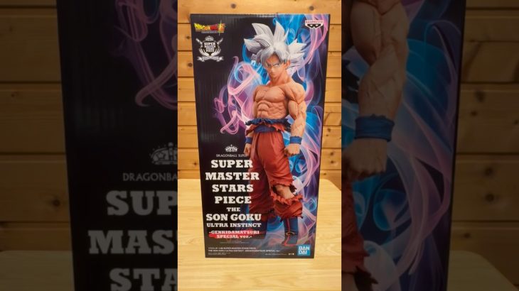 ドラゴンボールSMSP孫悟空（ゲンキダマツリ限定）ULTRA INSTINCTのご紹介！#dragonball #ドラゴンボール #smsp #孫悟空 #開封動画 #shorts