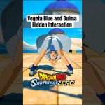 Vegeta Blue Bulma Interaction in Sparking Zero#dragonballsparkingzero #dragonball #sparkingzero