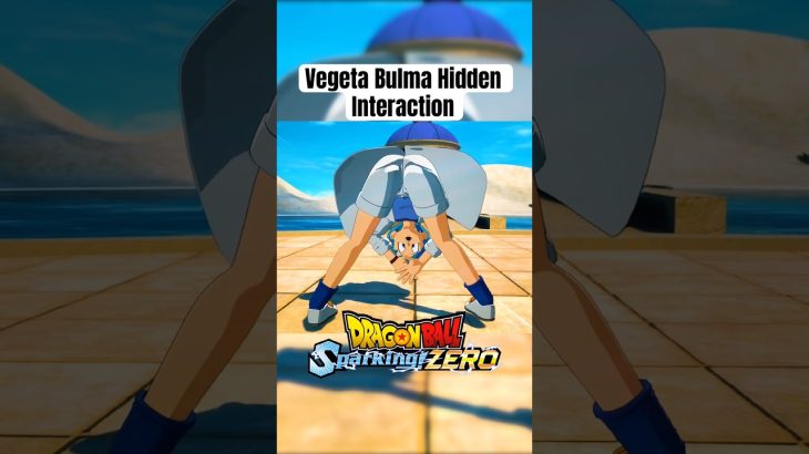 Vegeta Bulma Interaction in Dragon Ball Sparking Zero #anime #dragonballsparkingzero #dragonball