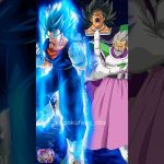 Vegito VS Broly Family #shorts #dbs #goku #dragonball