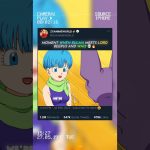 When Bulma Meets Lord Beerus🤯 And Whis 💀🔥#dragonball #anime #shorts