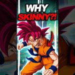 Why Super Saiyan God so skinny? #anime