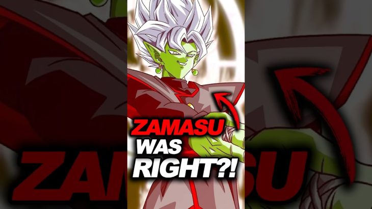 Why Zamasu Believed He Was Right!? #anime #dragonball