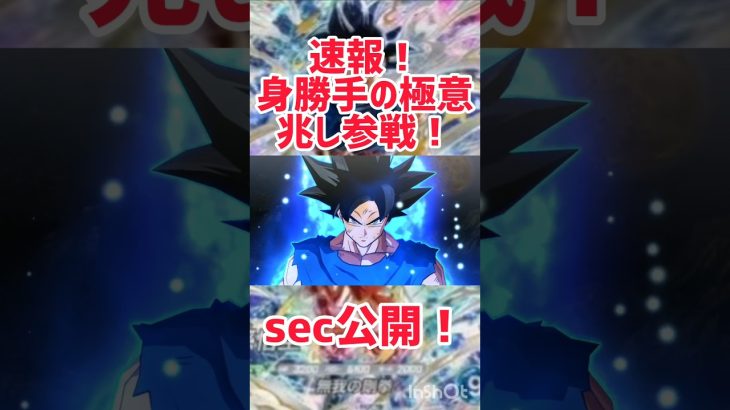 速報！身勝手の極意兆し参戦！#ドラゴンボール #ダイバーズ #ドラゴンボールスーパーダイバーズ #dbsd #孫悟空#ジレン#ドラゴンボール超#身勝手の極意 #兆し #dragonball