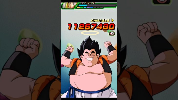 めちゃ強いけど毎回ゴジータの鬼強サポートのロマン砲を選んじゃう((       #dragonball #dokkanbattle #ドラゴンボール #ドッカンバトル #ゴジータ