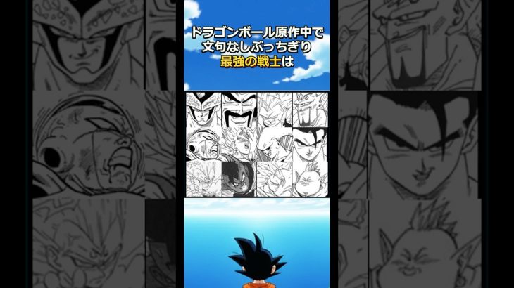 ドラゴンボール原作最強戦士は？#dragonball #goku #悟飯#ベジータ#ベジット#野沢雅子