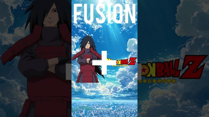 fusion : Madara Uchiha in Dragon Ball Z 😱🤯 #anime #dbz #madarauchiha #narutoshippuden #shortvideo
