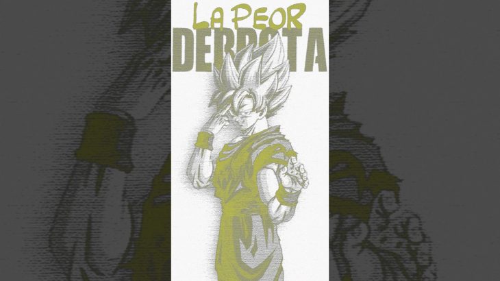 la PEOR DERROTA de GOKU #dragonball #dragonballz #goku #cell #shortsfeed