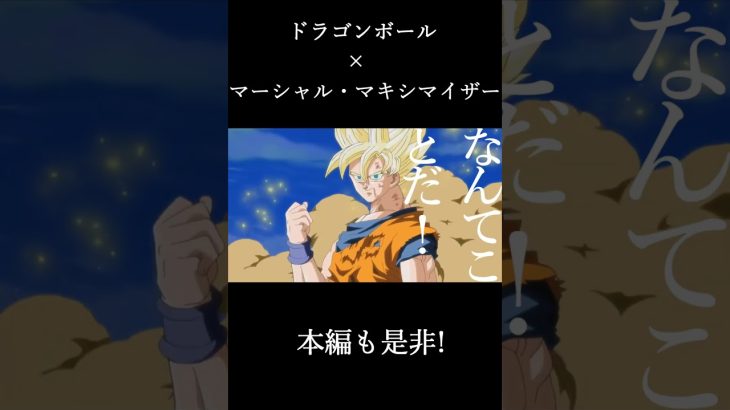 【初mad】マーシャル・マキシマイザー×悟空【悟空mad】