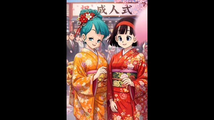 今日は成人式 #ドラゴンボールスーパーダイバーズ