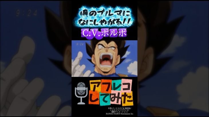 【アフレコシリーズ】俺のブルマになにしやがる!! #アフレコ #ベジータ #ドラゴンボール超