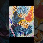 ドラゴンボール超ベジットブルー！模写です。