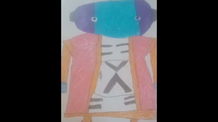 ドラゴンボール超全王描いてみた