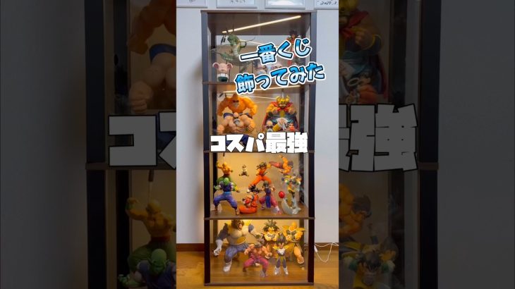 このサイズと機能でこの価格！コスパ最強のコレクションケース！一番くじもたくさん飾れました！ #ドラゴンボール #ドラゴンボールフィギュア #一番くじ #フィギュア