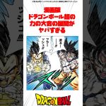 漫画版ドラゴンボール超の力の大会の展開がヤバすぎる #ドラゴンボール