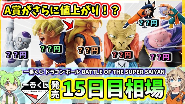 【15日目相場】一番くじ ドラゴンボール BATTLE OF THE SUPER SAIYAN  相場 フィギュア