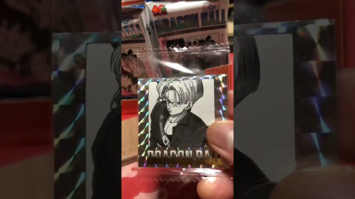 ドラゴンボール40周年記念シールウェハース1箱20個勝負！2個目開封👀#ドラゴンボール #ドラゴンボールシールウェハース