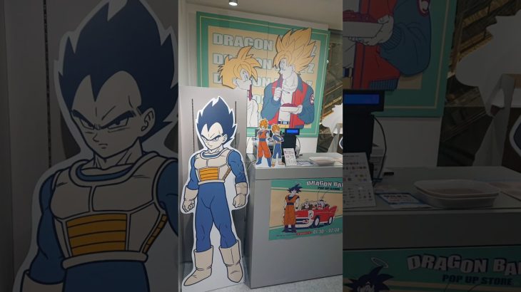 【🇯🇵旅日記】マグネット渋谷:DRAGON BALL Z POP UP STORE #Shorts