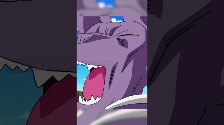 Goke Wakes Up Beerus 😂 #shorts #dragonball #goku