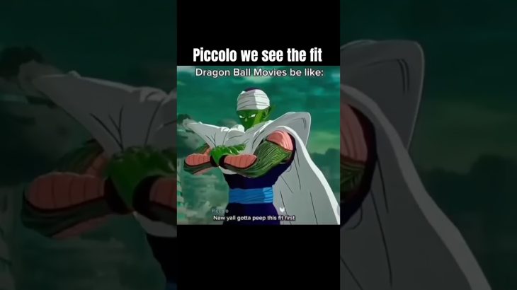 Piccolo we see the fit! 😭 #dragonball#dragonballsparkingzero#sparkingzero#shorts#anime