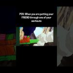 Putting Your Friend Through Your Workouts #dbz #anime #dragonball #dragonballz #dragonballsuper